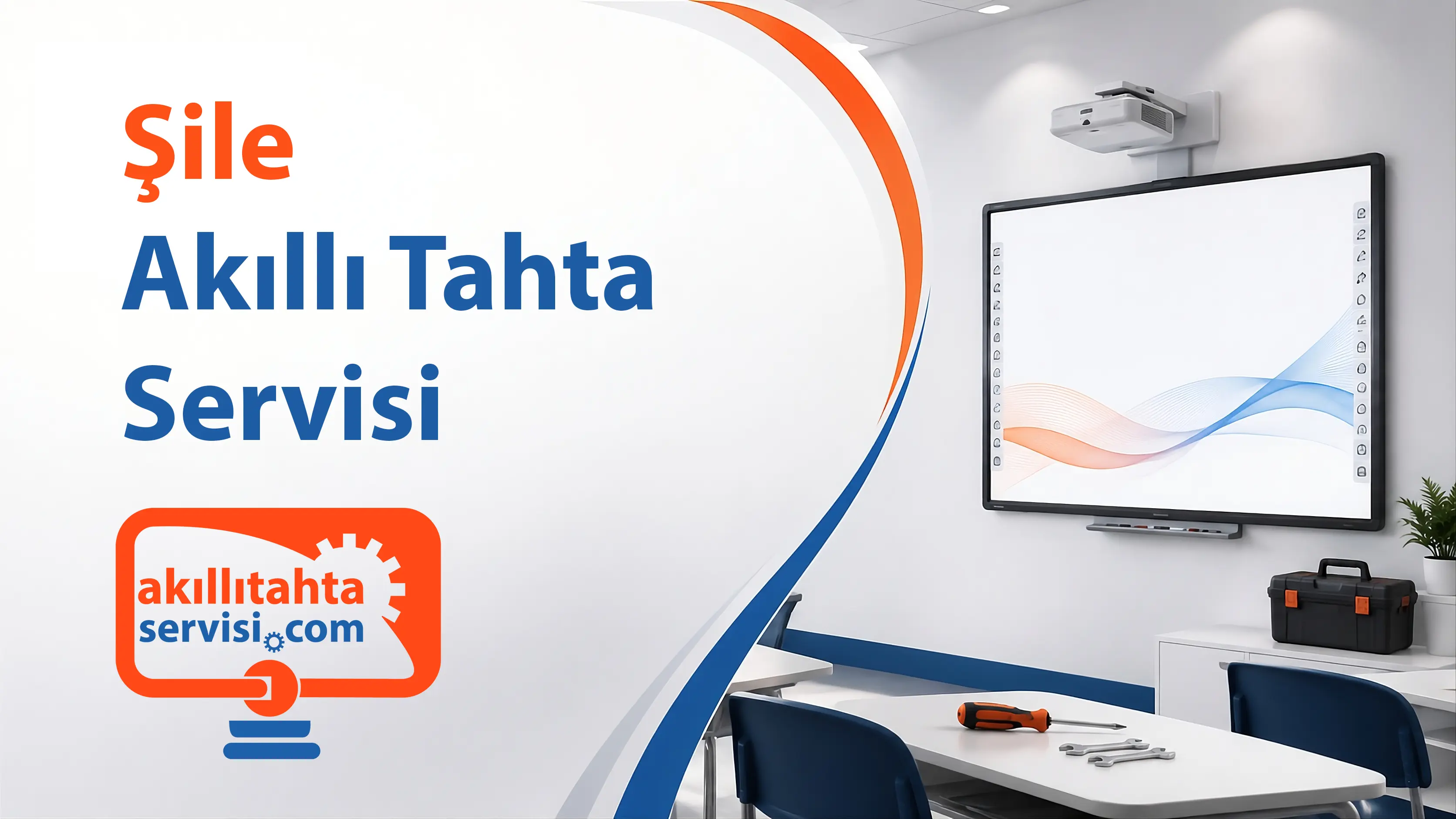 Şile bölgesinde akıllı tahta servis planlamasını temsil eden görsel